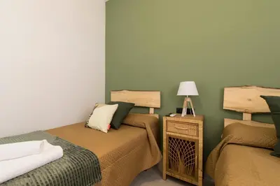 Cama o camas de una habitación en La Estrella del Marrubial