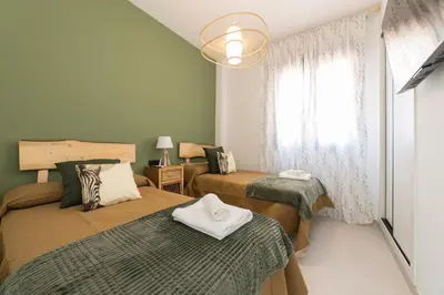 Cama o camas de una habitación en La Estrella del Marrubial