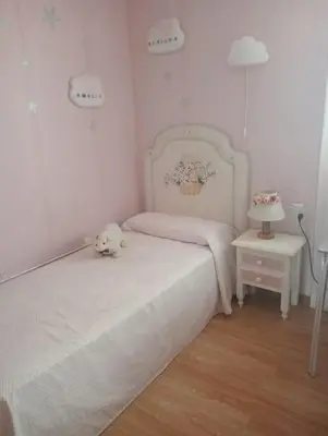 Cama o camas de una habitación en FINCA EL ROMERO, Finca a 15 minutos de Sevilla