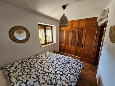 Cama o camas de una habitación en Villa Lolo
