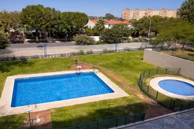 Piscina en o cerca de SE - Peaceful Shiny Apartment Near Fibes