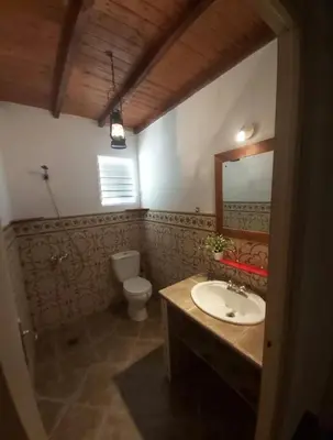 Un baño de Casa rural el castillo