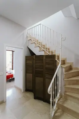 Plano de Apto. con terraza privada centro