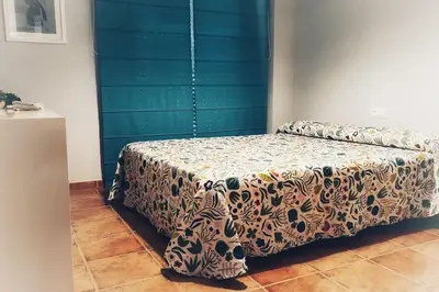 Cama o camas de una habitación en El Almendro