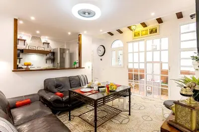 Zona de estar de Precioso Apartamento centrico