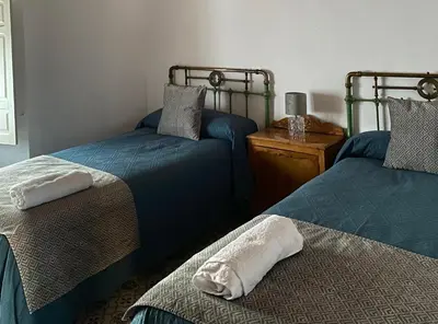 Cama o camas de una habitación en Casa Cordón