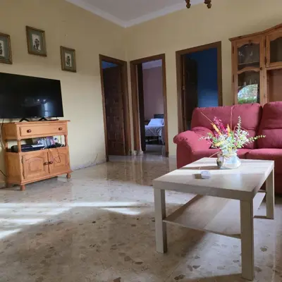 Una televisión o centro de entretenimiento en CHALET VILLA MARÍA ANTONIA