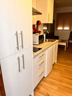 Una cocina o zona de cocina en Apartamentos El PELIGRO 2 LAHIVE