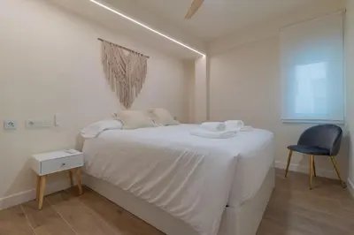 Cama o camas de una habitación en Luna Gris Home