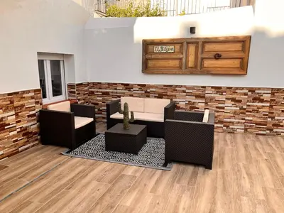 Zona de estar de Apartamentos El PELIGRO 3 LA CUEVA