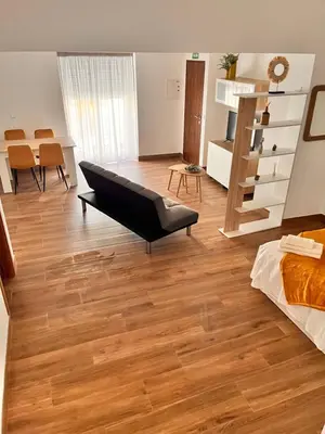 Cama o camas de una habitación en Apartamentos EL PELIGRO 5 ZAGUAN