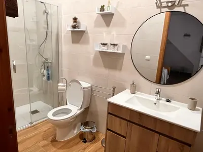 Un baño de Apartamentos EL PELIGRO 5 ZAGUAN