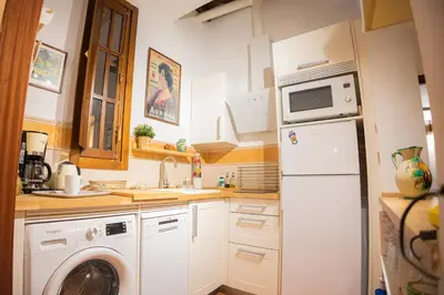 Una cocina o zona de cocina en MALAVER SUITE
