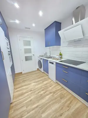Una cocina o zona de cocina en El Sagrario Apartamento céntrico con opción de parking junto a la Catedral