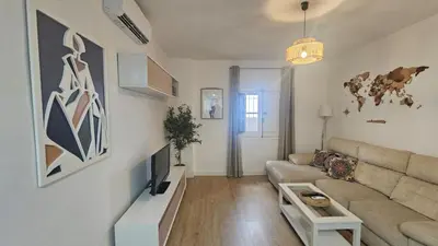 Zona de estar de Apartamento Menina Santa Ana