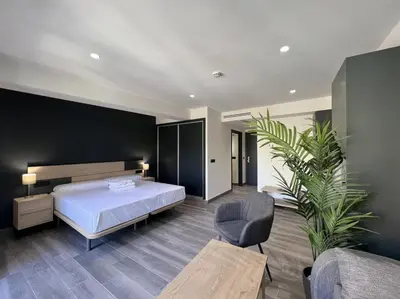 Cama o camas de una habitación en Leyenda Del Hereje