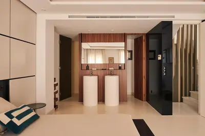 Una cocina o zona de cocina en San Nicolas Luxury Home with prívate terrace
