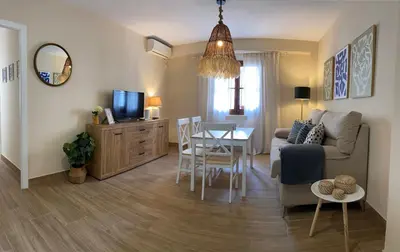 Una televisión o centro de entretenimiento en Posada Deanes