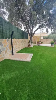 Jardín al aire libre en Casa Albarracín
