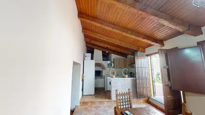 Una cocina o zona de cocina en CASA RURAL SOLARIEGA DE LABRANZA