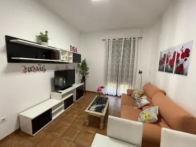 Una televisión o centro de entretenimiento en APARTAMENTO LA MAGDALENA