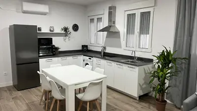 Una cocina o zona de cocina en Ponce suite