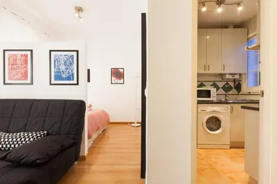 Una cocina o zona de cocina en Peral Home Cozy Apartment