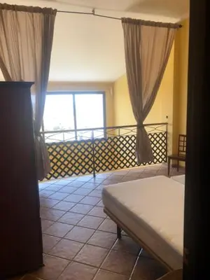 Cama o camas de una habitación en CASA RURAL CON VISTAS ESPECTACULARES