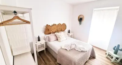 Cama o camas de una habitación en El Recuerdo de Córdoba stunning location