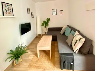 Zona de estar de Inocentes Suite