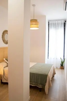 Cama o camas de una habitación en Aires de Córdoba 2