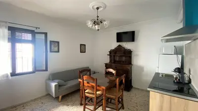 Una cocina o zona de cocina en Apartamento Doble Vacacional Carmona