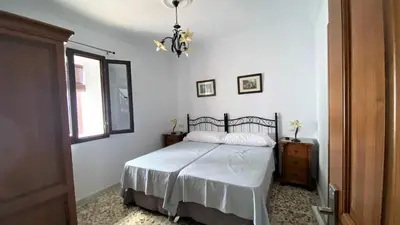 Cama o camas de una habitación en Apartamento Doble Vacacional Carmona