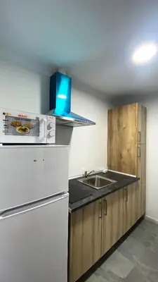 Una cocina o zona de cocina en Apartamento Doble Vacacional Carmona