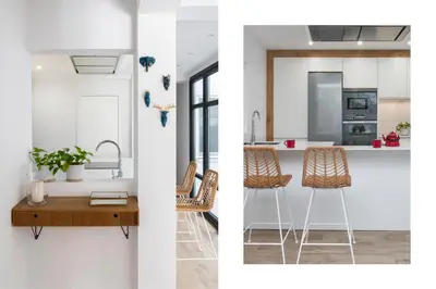 Una cocina o zona de cocina en San Esteban apartment by TheGoodTourist