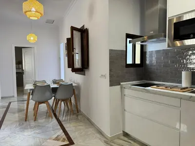 Una cocina o zona de cocina en Apartamento Mundano