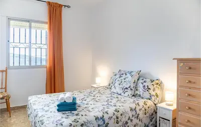 Cama o camas de una habitación en 4 Bedroom Beautiful Home In Periana