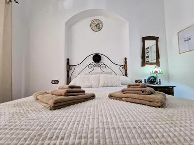 Cama o camas de una habitación en DS Realejo-Casco Histórico con aparcamiento