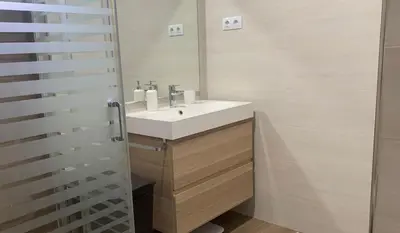 Un baño de Apartamento Parquesol