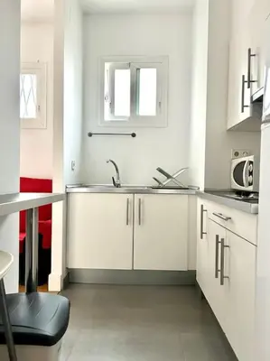 Una cocina o zona de cocina en Hispalis San Román