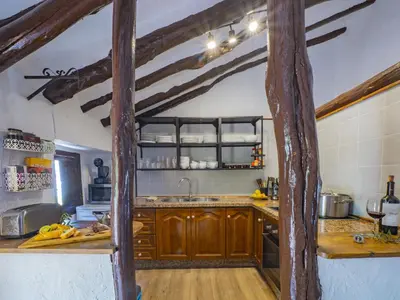 Una cocina o zona de cocina en Cubo's Cortijo El Perezon
