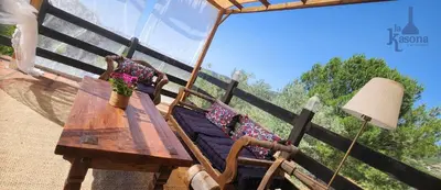 Un balcón o terraza de La Kasona del mirador