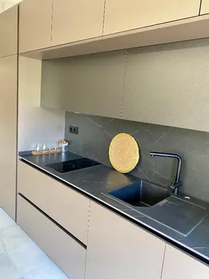Una cocina o zona de cocina en Loft Puerta de Capitulares