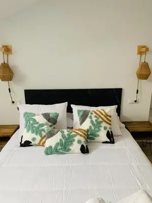 Cama o camas de una habitación en Apartamento Las Minas