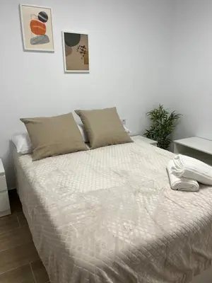 Cama o camas de una habitación en CASA MARTÍN