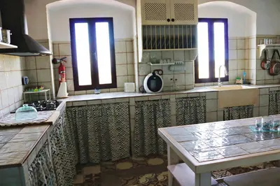 Una cocina o zona de cocina en Alojamiento Rural Las Viñas