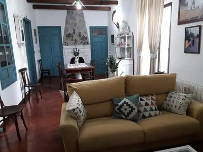 Zona de estar de Alojamiento Rural Las Viñas