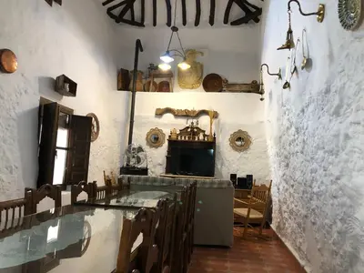 Una televisión o centro de entretenimiento en Cortijo el Ciego
