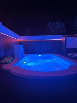 Piscina en o cerca de Casa Rural La Granja de Torrehermosa TR-BA-00291