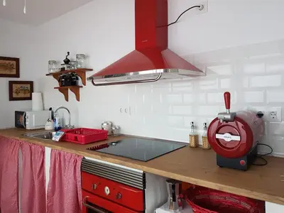 Una cocina o zona de cocina en Casa Rural Maestre